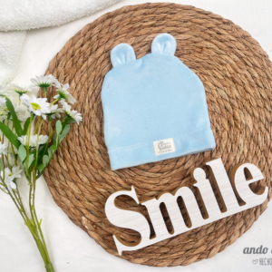 Gorro Teddy Plush Celeste