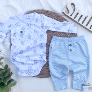 Robot - Batita Body bolsillo + Ranita botones