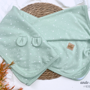 Manta Pima Estrella Menta