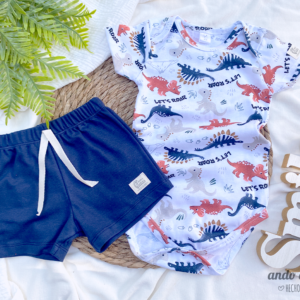 Set Roar - Body Americano + Short Clásico