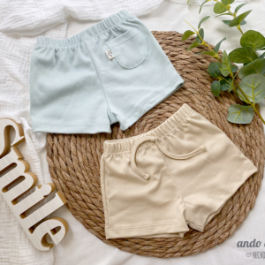 Pack Short Bolsillo - Menta y Latte