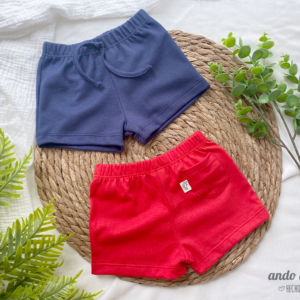Pack Short Bolsillo - Rojo y Marino