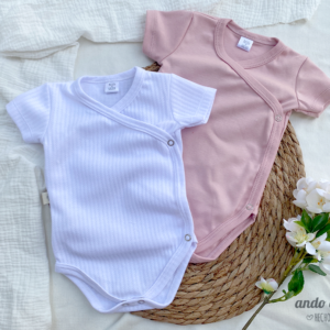 Pack de Batita Body Rosa - Blanco Desagujado
