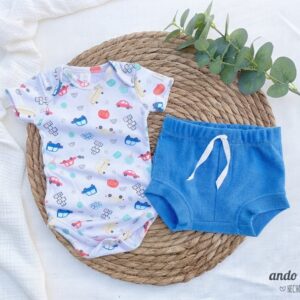 Set Autitos - Body Americano + Mini Short Aero