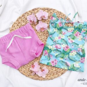 Set Flamenco - Remera Moa + Mini Short Chicle