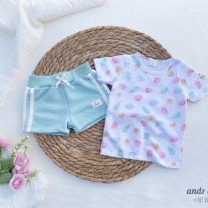Set Frutas - Remera + Short Sport Kale