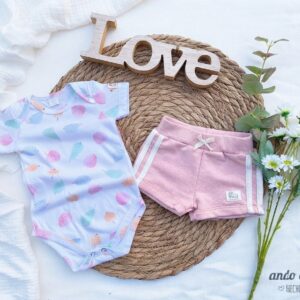 Set Frutas - Body Americano + Short Sport Centolla